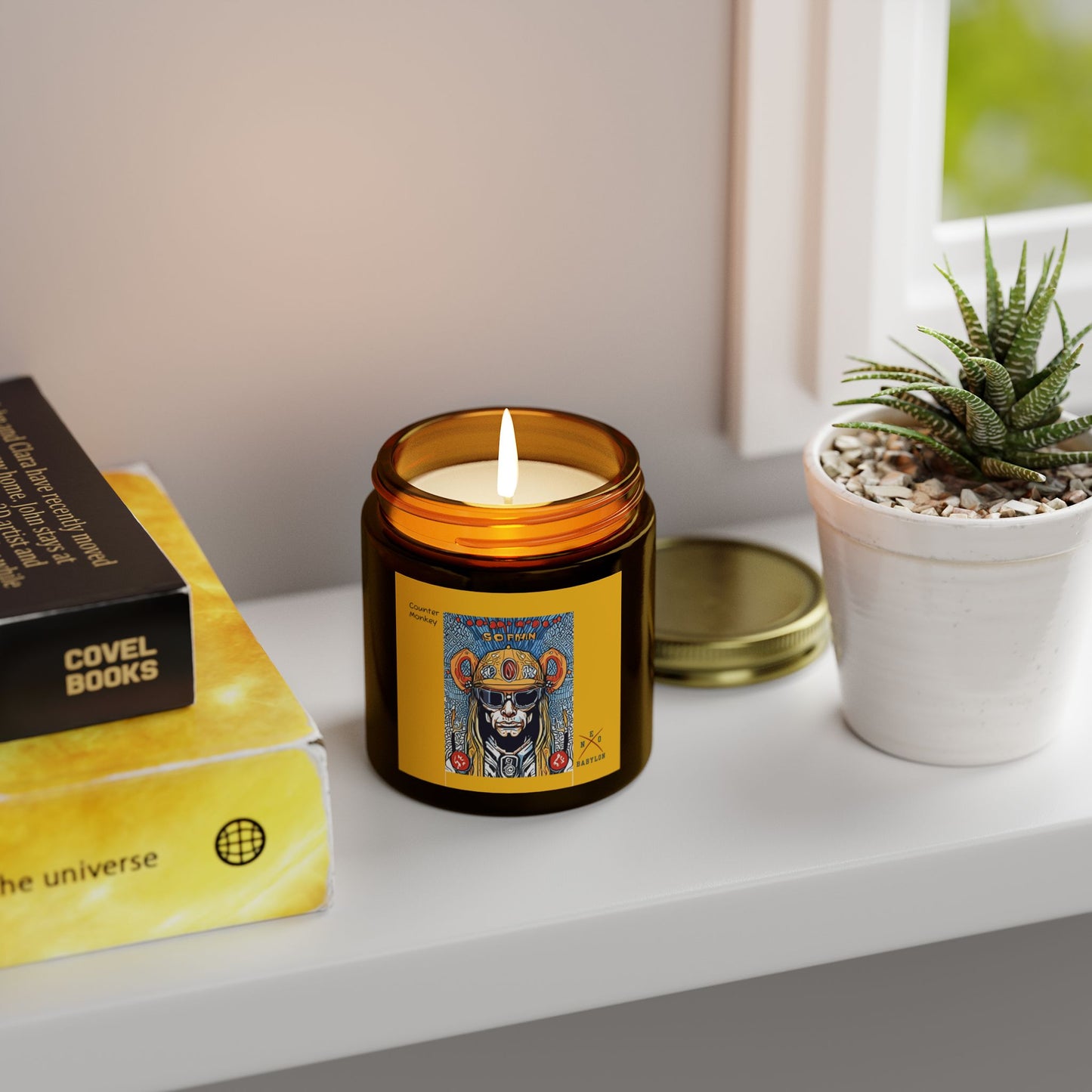 Counter Monkey Scented Candle